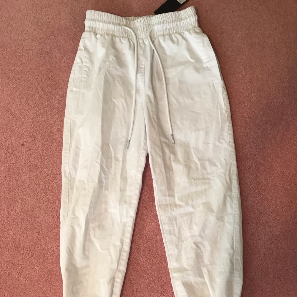 Carmar white joggers